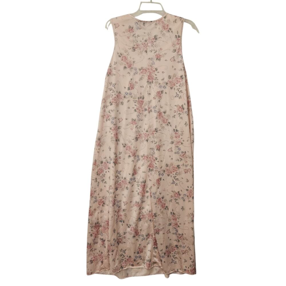 VTG VANITY FAIR NIGHTGOWN FLORAL LACE GRANDMACORE FEMININE COTTAGECORE PRAIRIE L - Picture 5 of 8